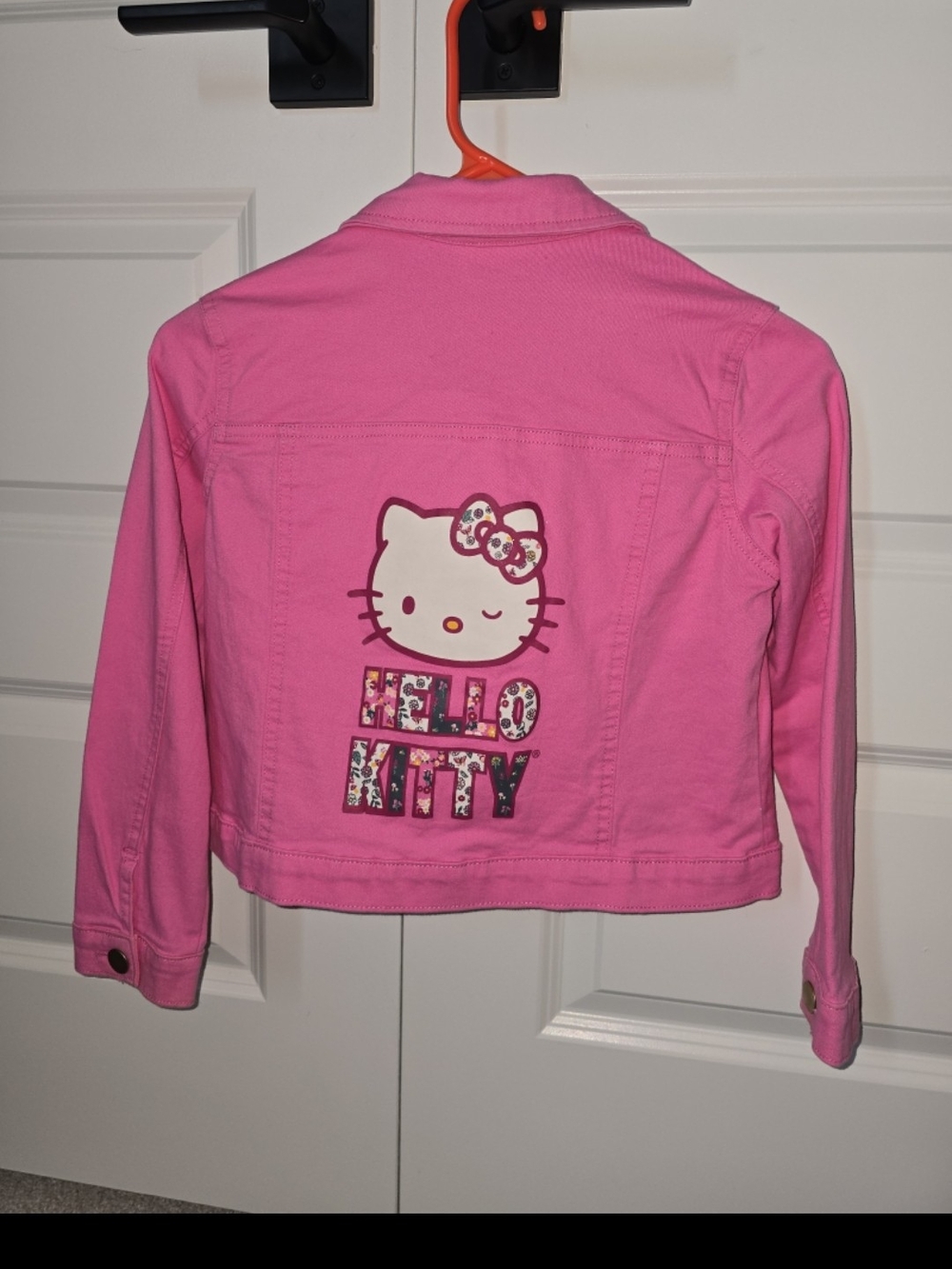 Sanrio, Hello Kitty Pink Girls' Jean Jacket